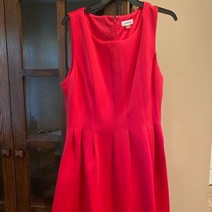 Macy’s Calvin Klein Size 14 Red Cocktail Dress